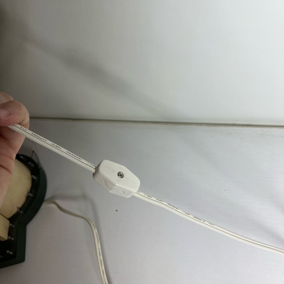 NCE Nautical Lighthouse Table Lamp Wood Coastal Beach Decor Working Light - Picture 9 of 10